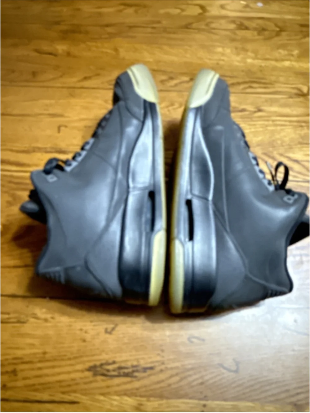 Nike Air Jordan 3 Retro 5Lab3 Black 631603-010 Size 13 2014 Black On Black